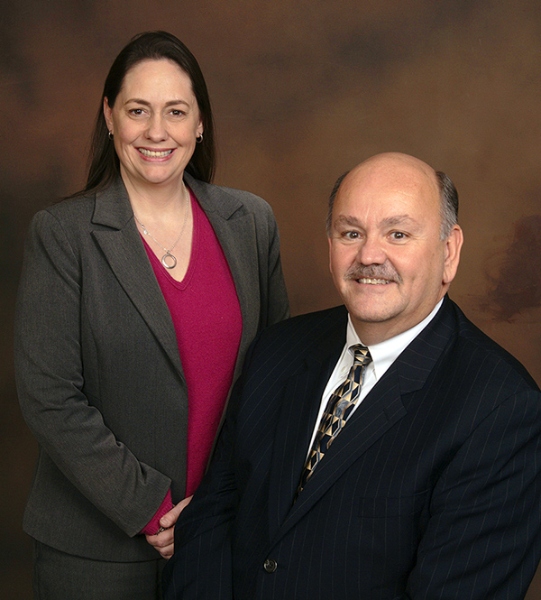 Founding Partners of Parenteau & O'Hara P.C. - Attorneys Diana O'Hara and Jacques Parenteau